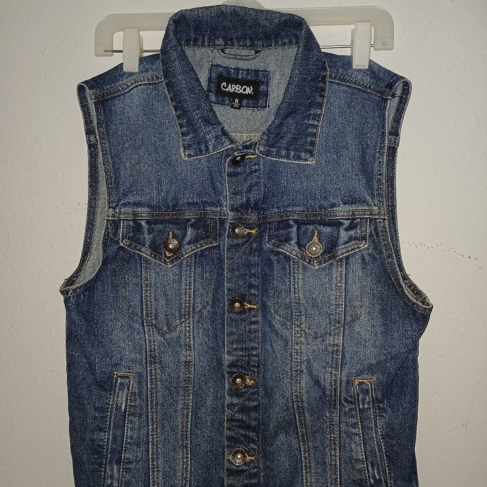 Woman's  denim vest